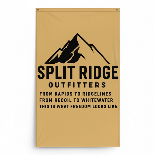 Split Ridge Wall Flag