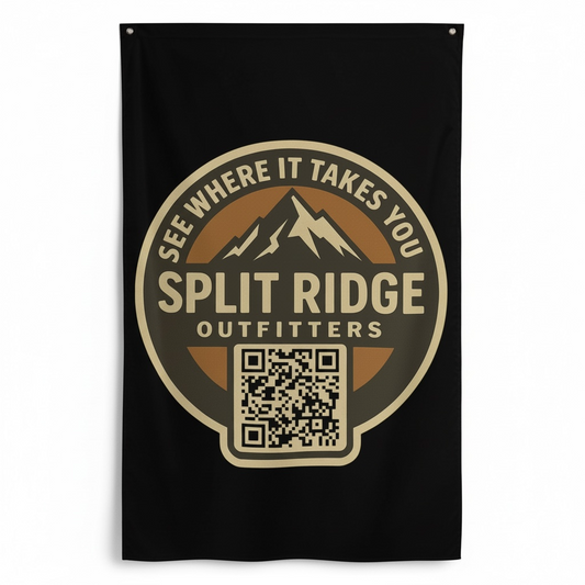 Split Ridge Wall Flag