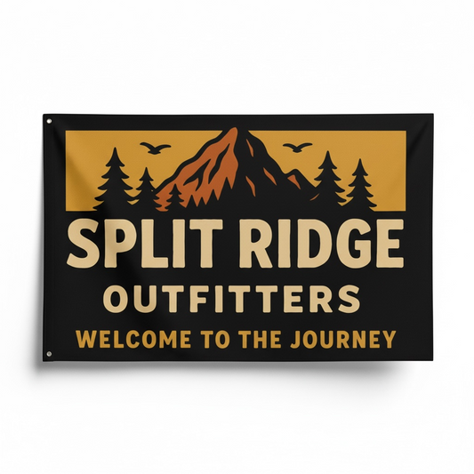 Split Ridge Wall Flag