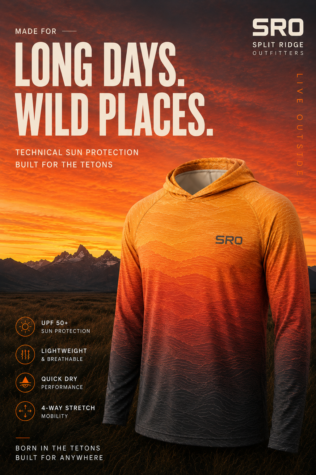 Split Ridge Heritage Sun Shirt