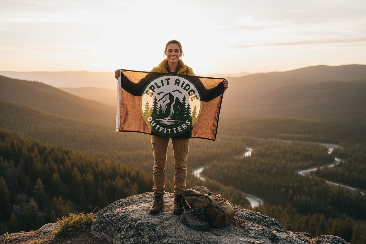 Split Ridge Outfitter Flag